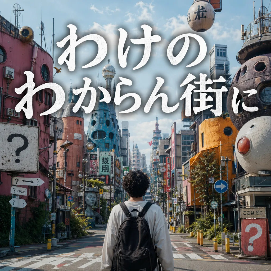 わけのわからん街に
