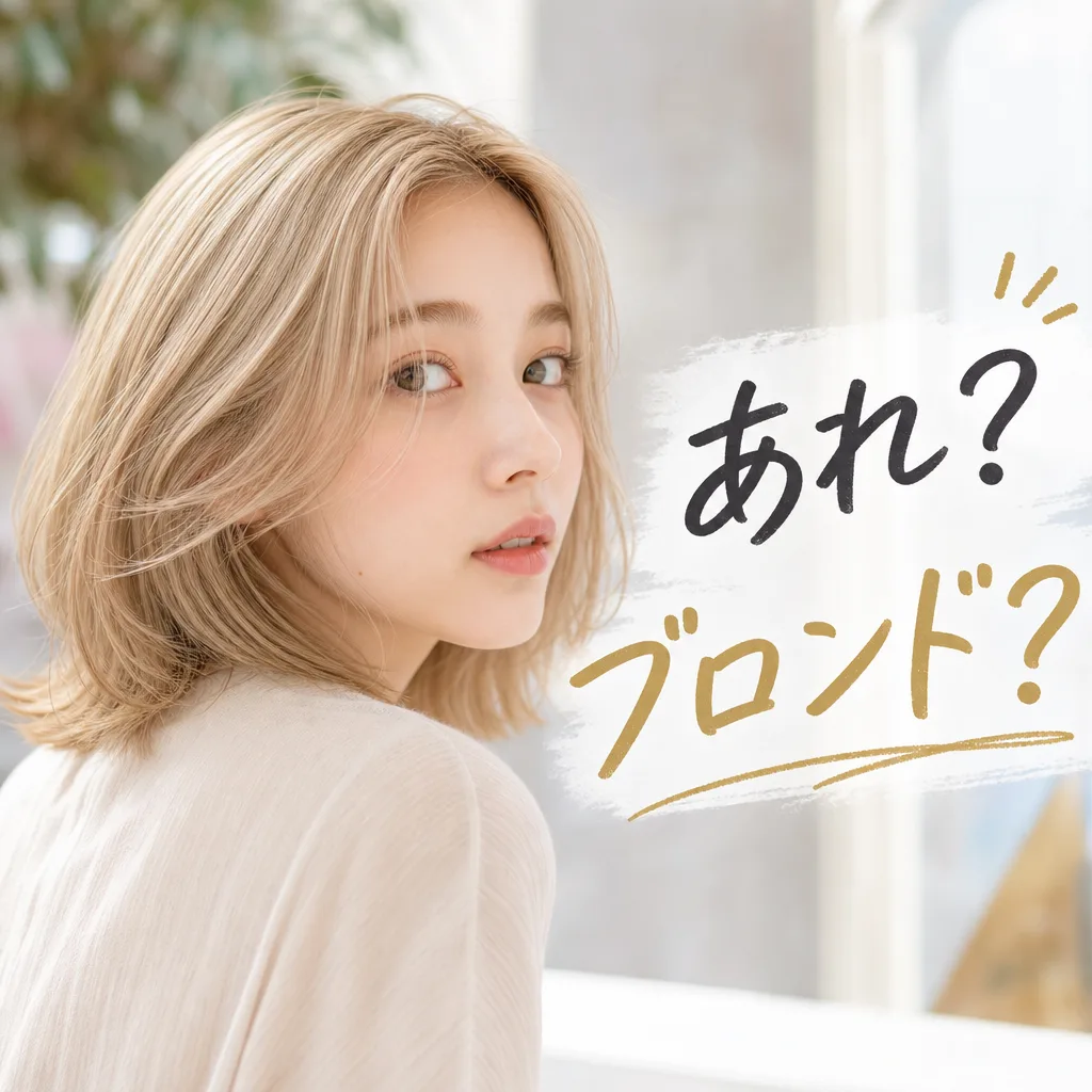 あれ？ブロンド？