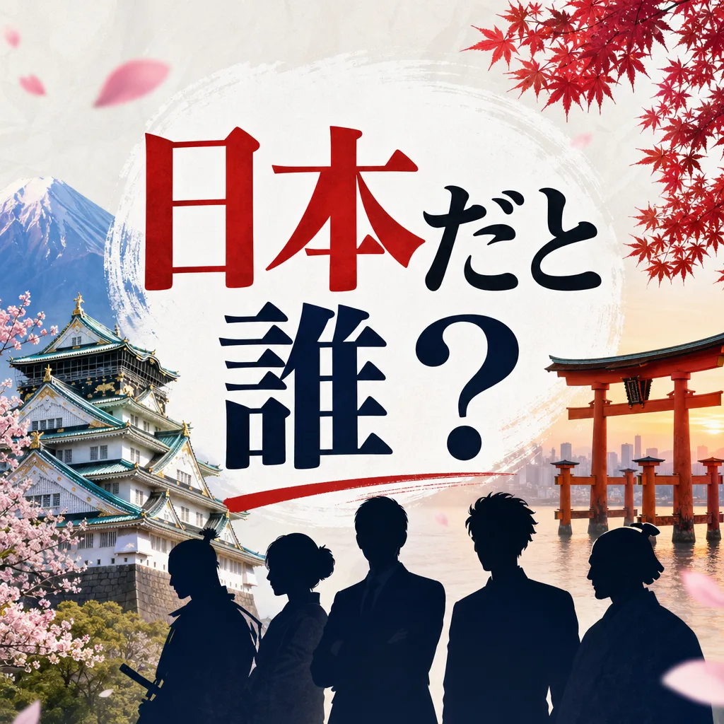 日本だと誰？