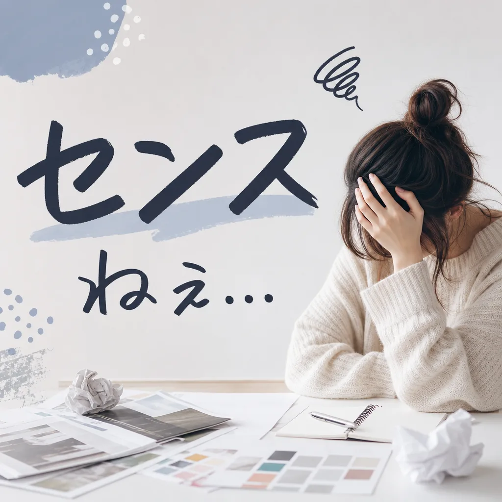 センスねぇ...