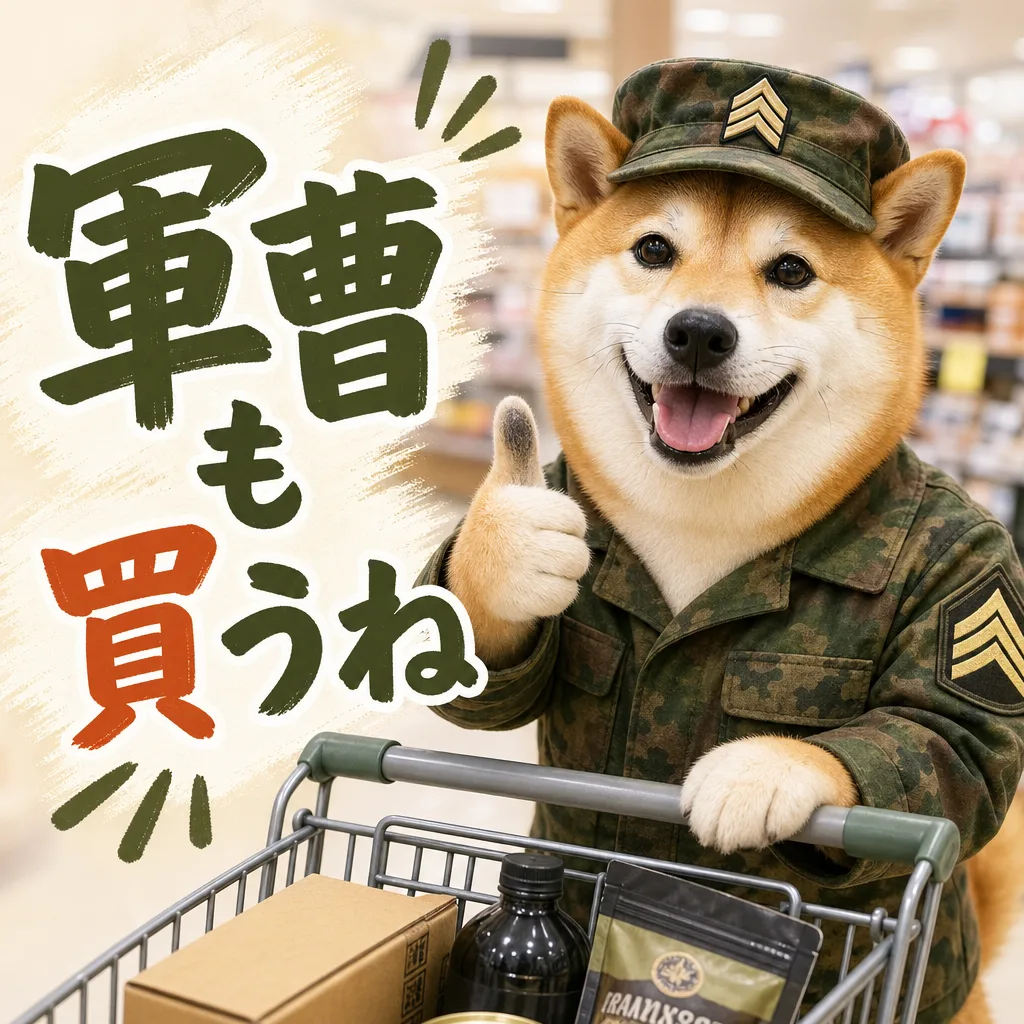 軍曹も買うね