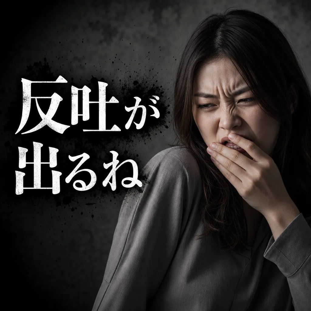 反吐が出るね