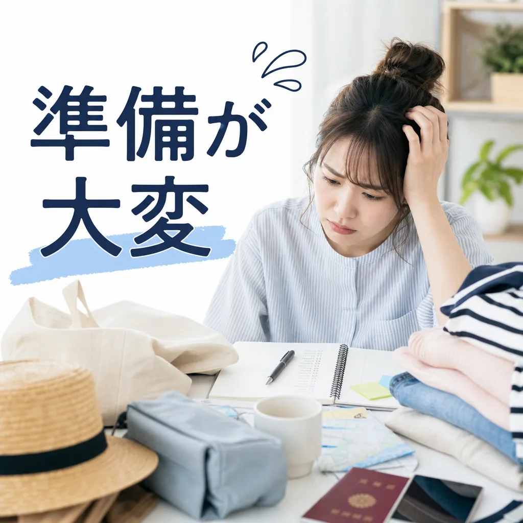 準備が大変