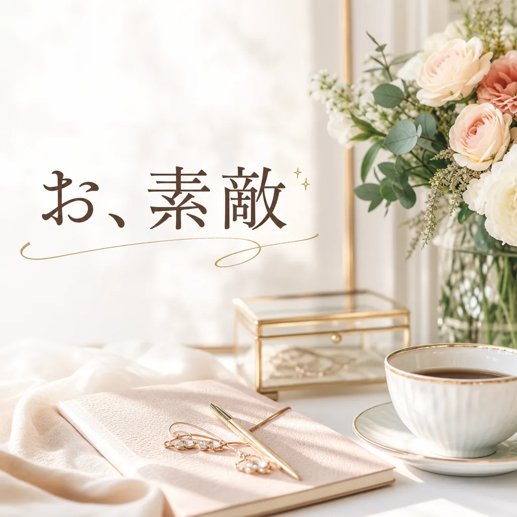 お、素敵