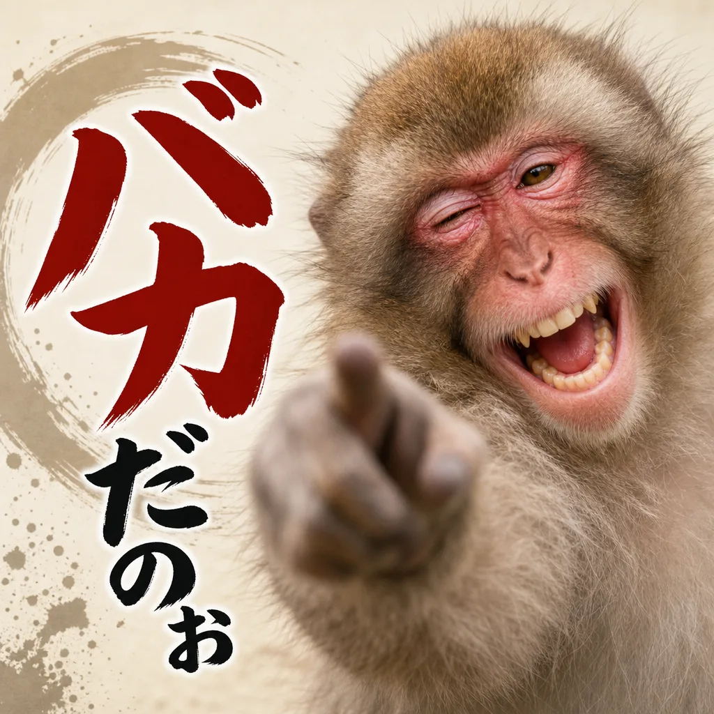 バカだのぉ