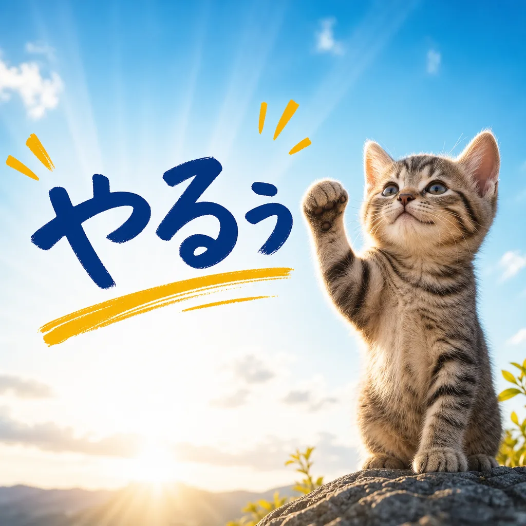 やるぅ