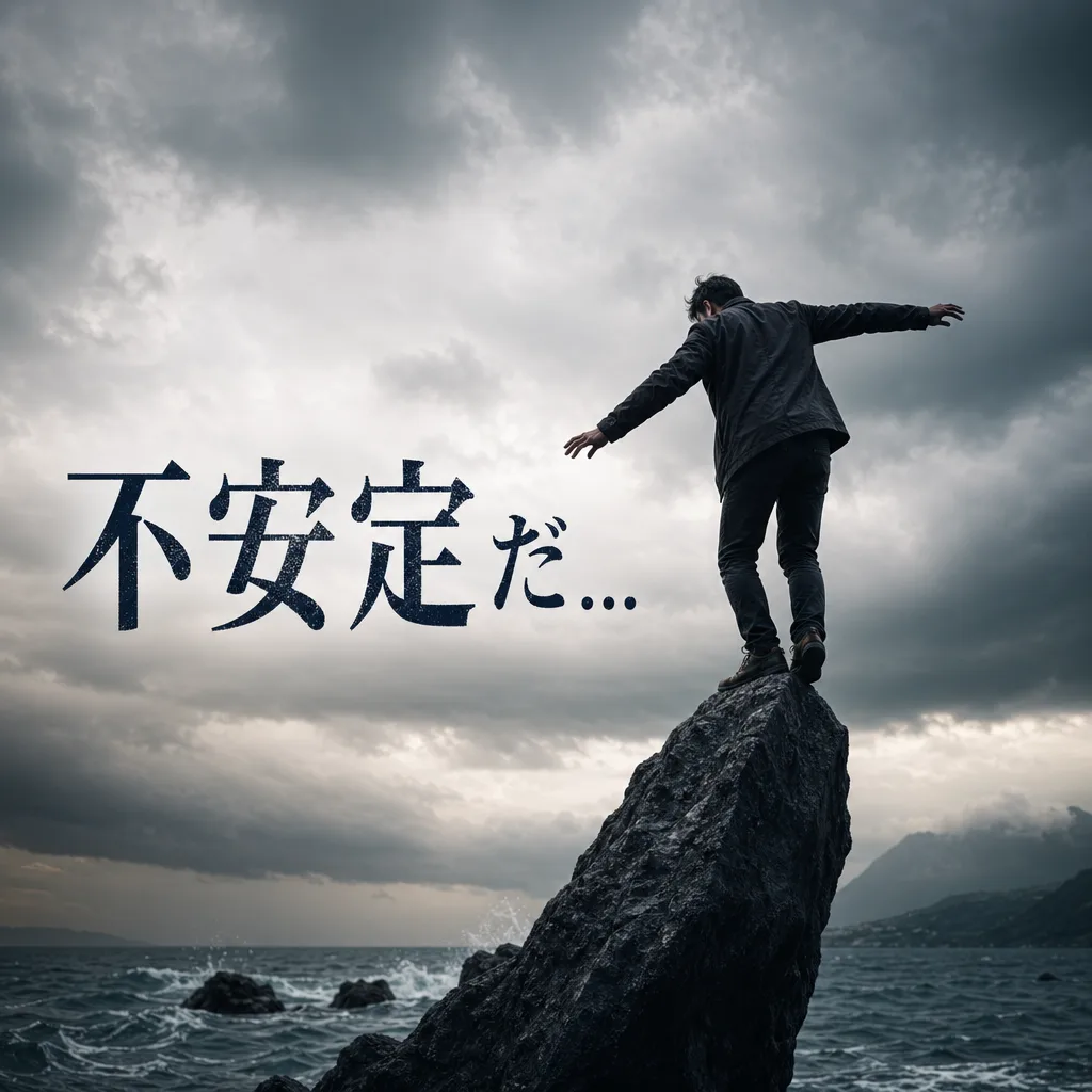 不安定だ...