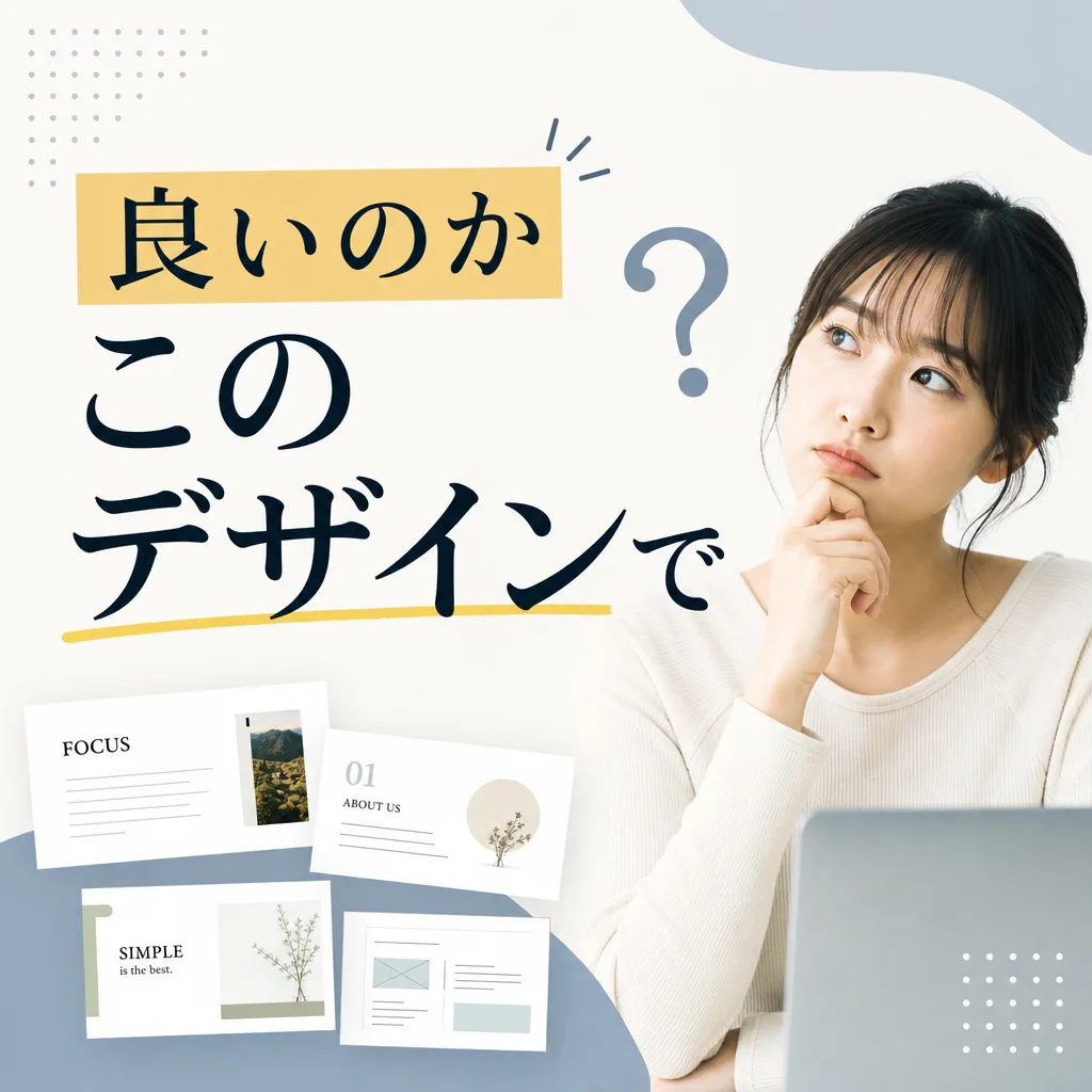 良いのかこのデザインで