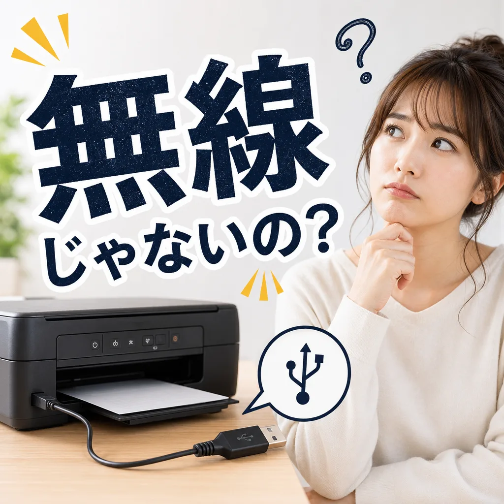 無線じゃないの？