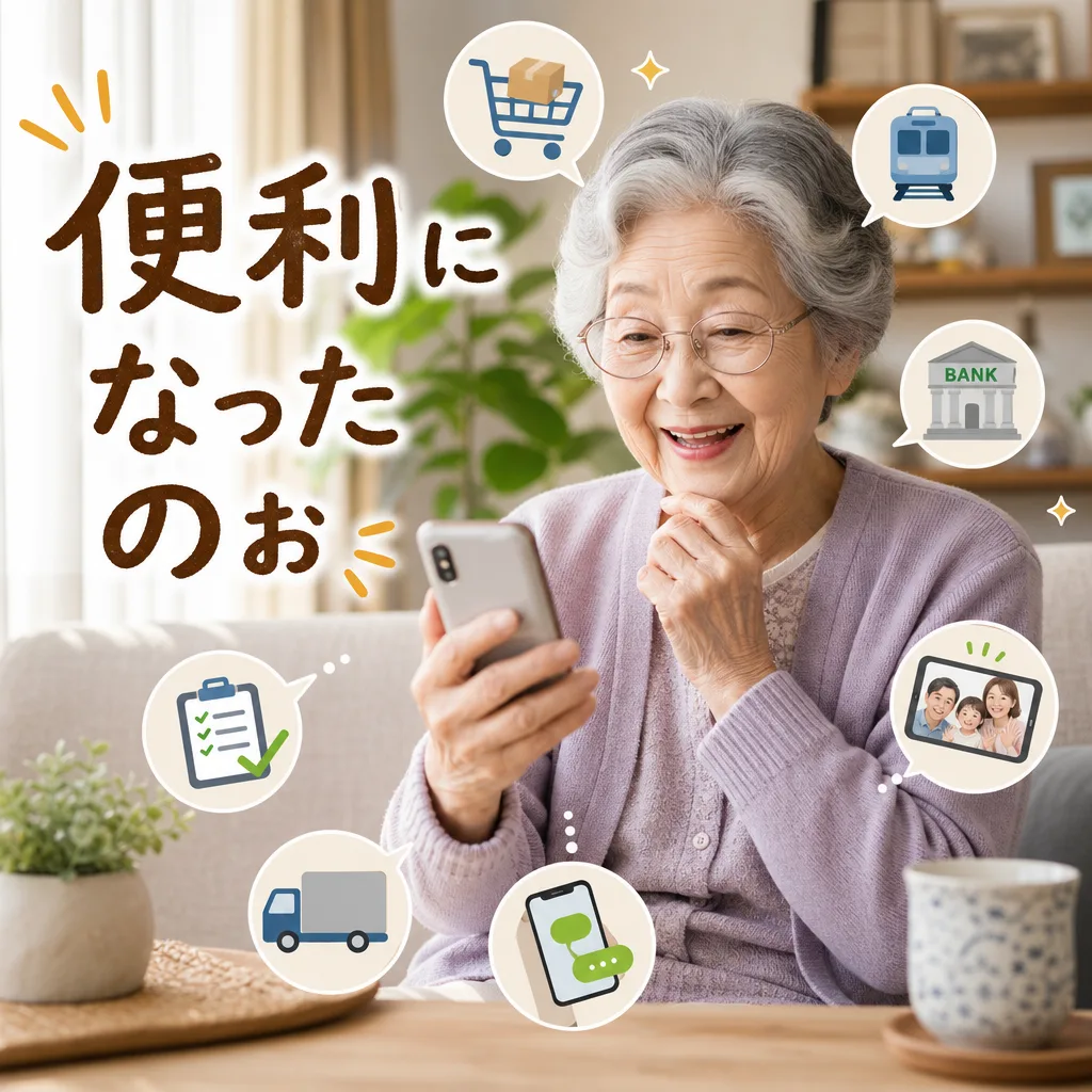 便利になったのぉ