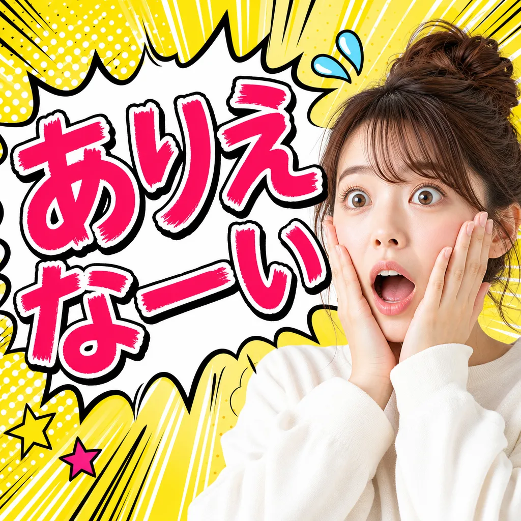 ありえなーい