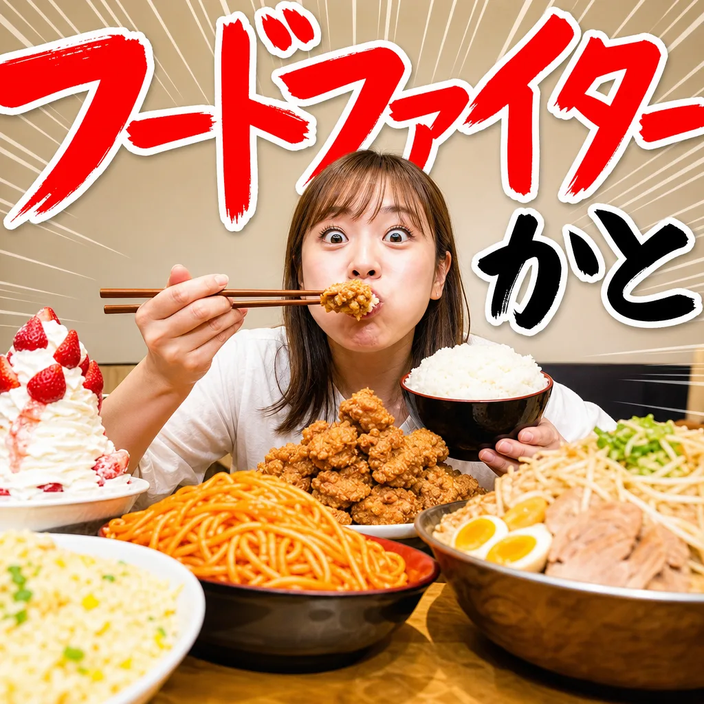 フードファイターかと