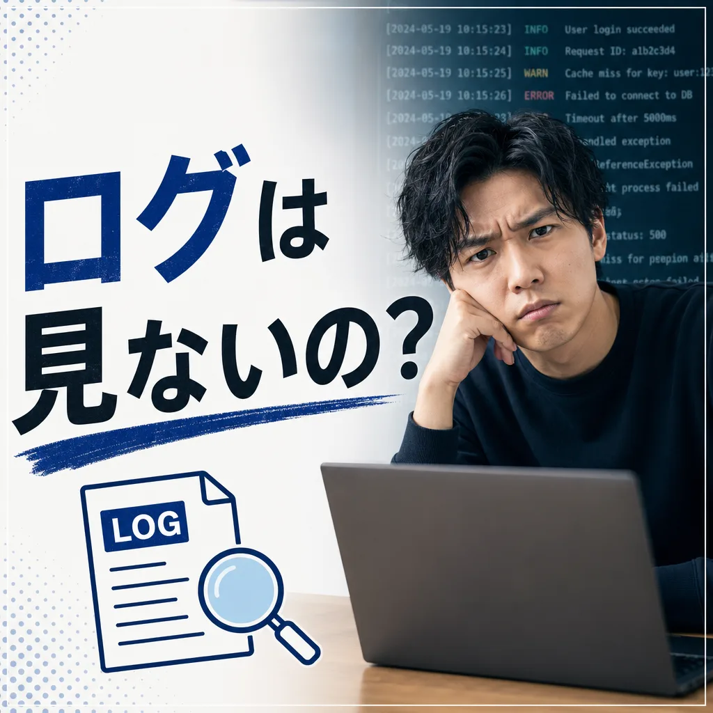 ログは見ないの?