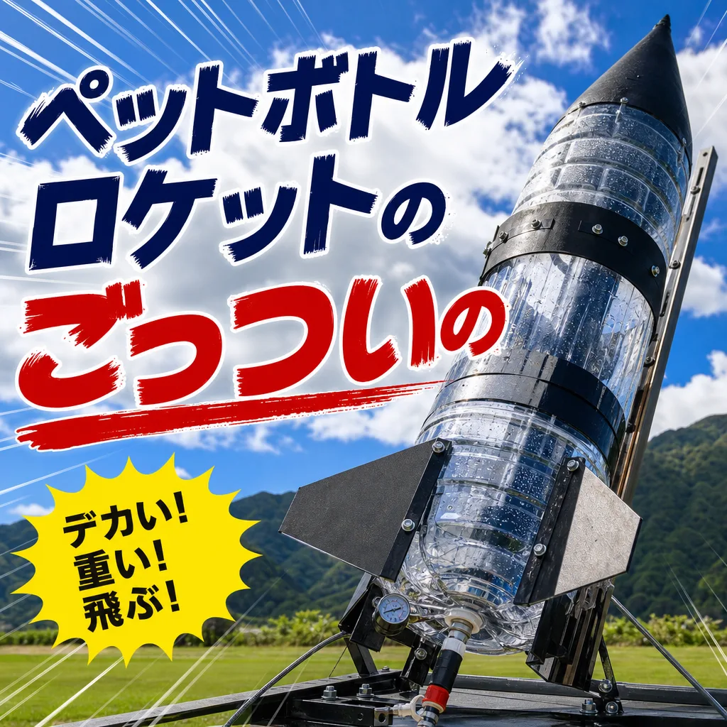 ペットボトルロケットのごっついの