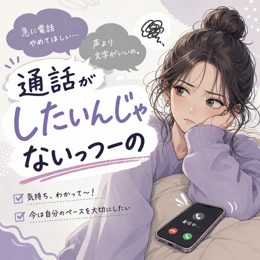 通話がしたいんじゃないっつーの