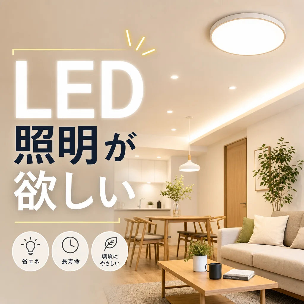 LED照明が欲しい
