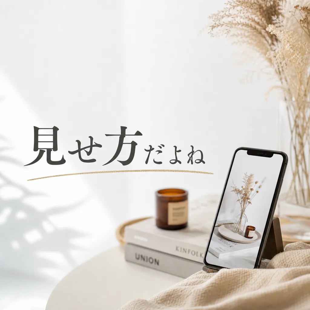 見せ方だよね