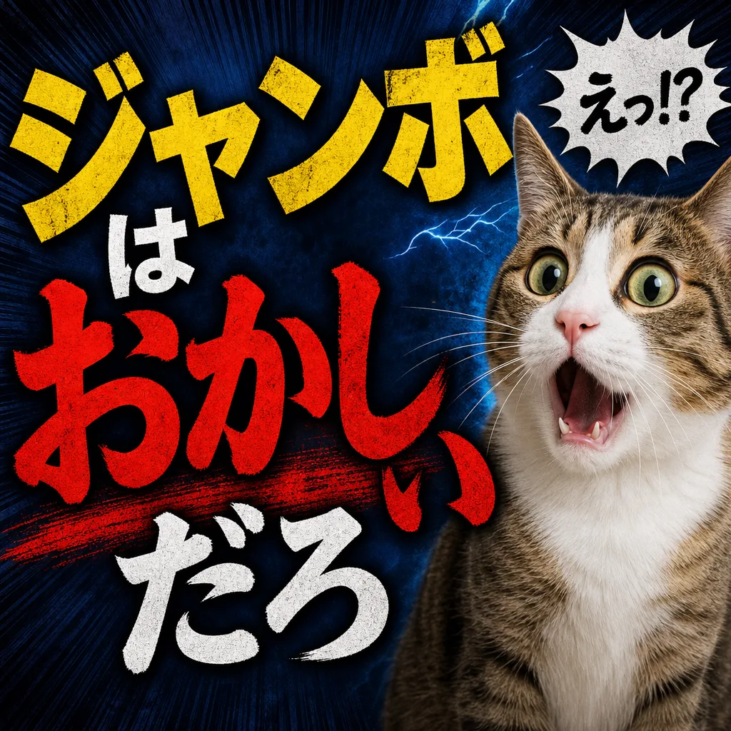 ジャンボはおかしいだろ