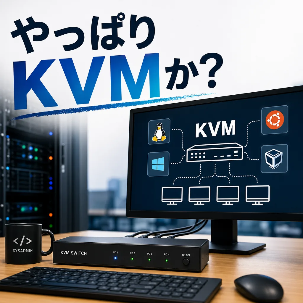 やっぱりKVMか?