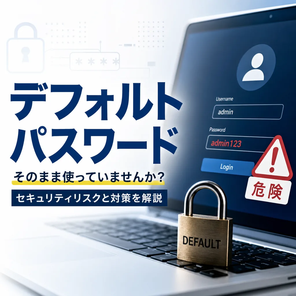 デフォルトパスワード
