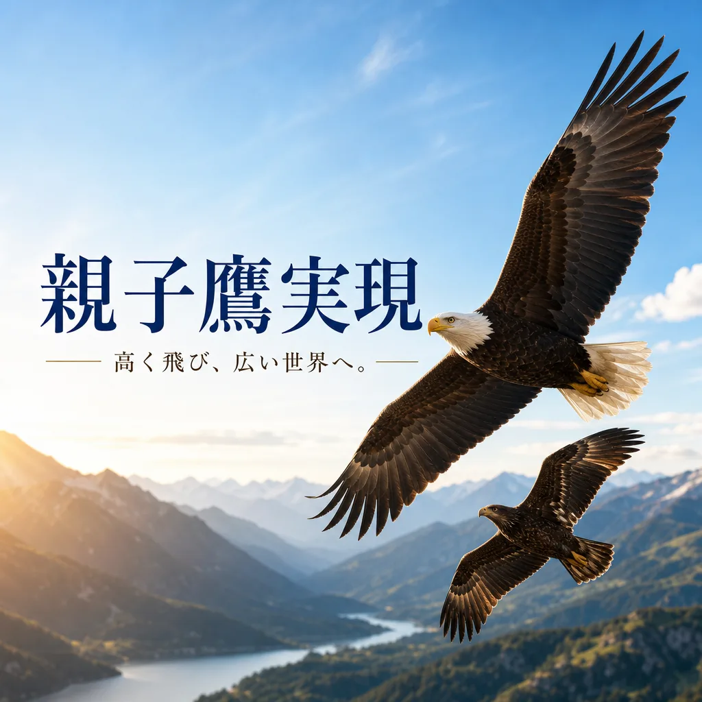 親子鷹実現