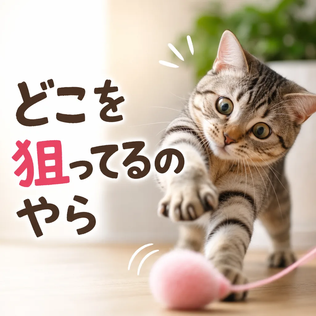どこを狙ってるのやら