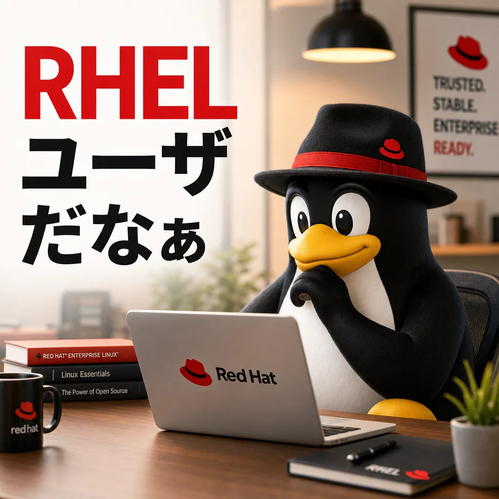 RHELユーザだなぁ