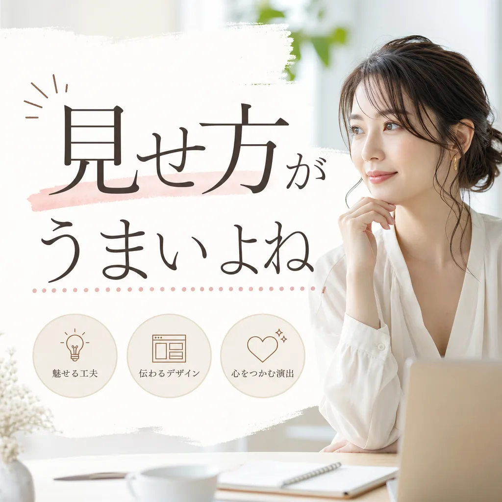 見せ方がうまいよね
