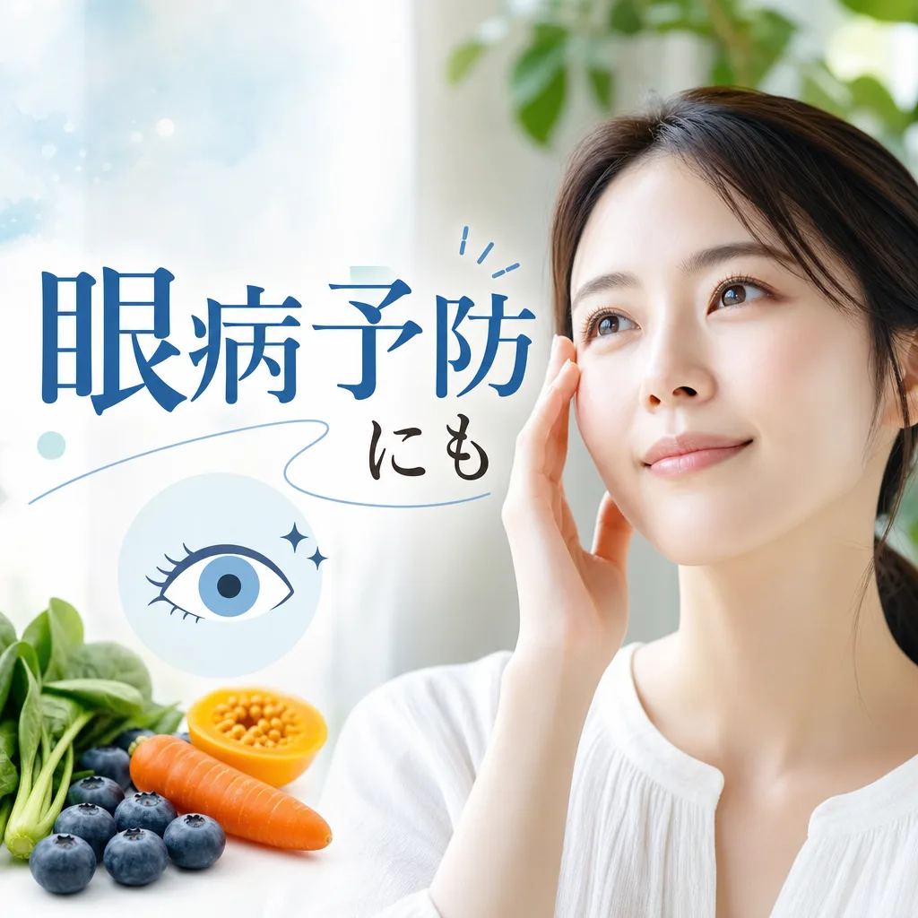 眼病予防にも