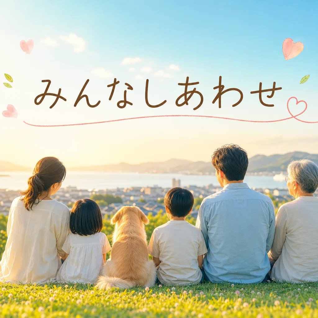 みんなしあわせ