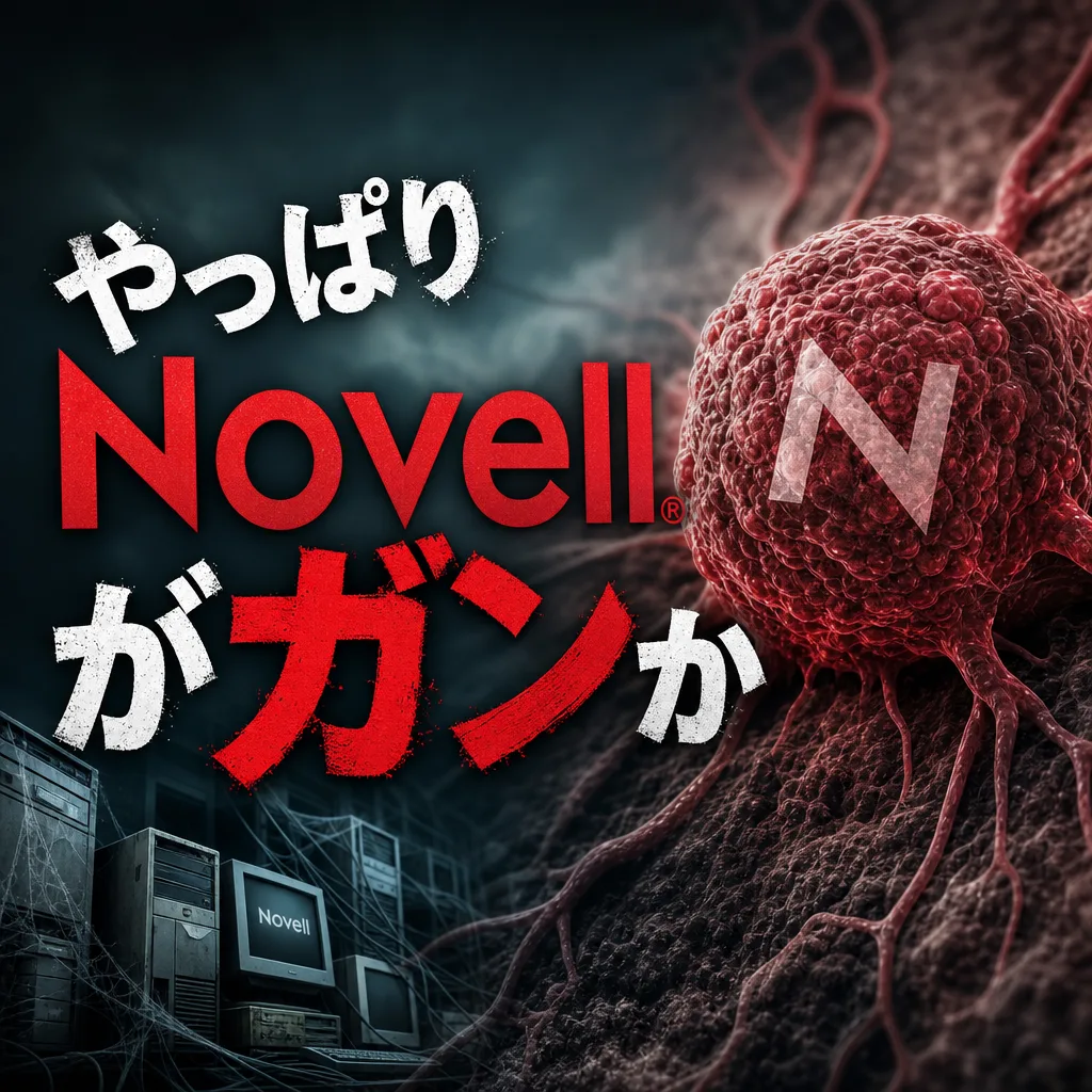 やっぱりNovellがガンか