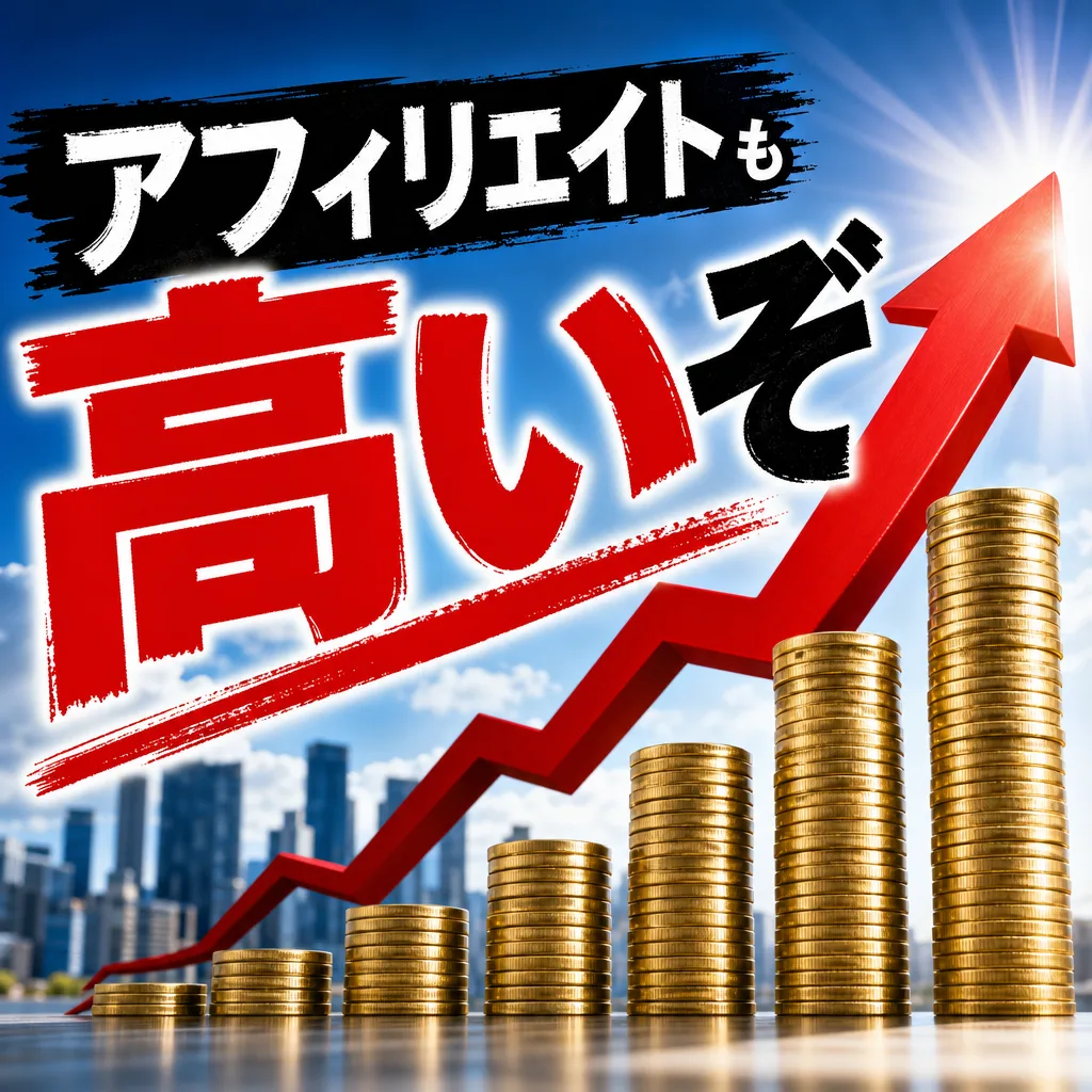 アフィリエイトも高いぞ