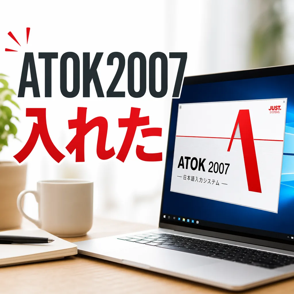 ATOK2007入れた
