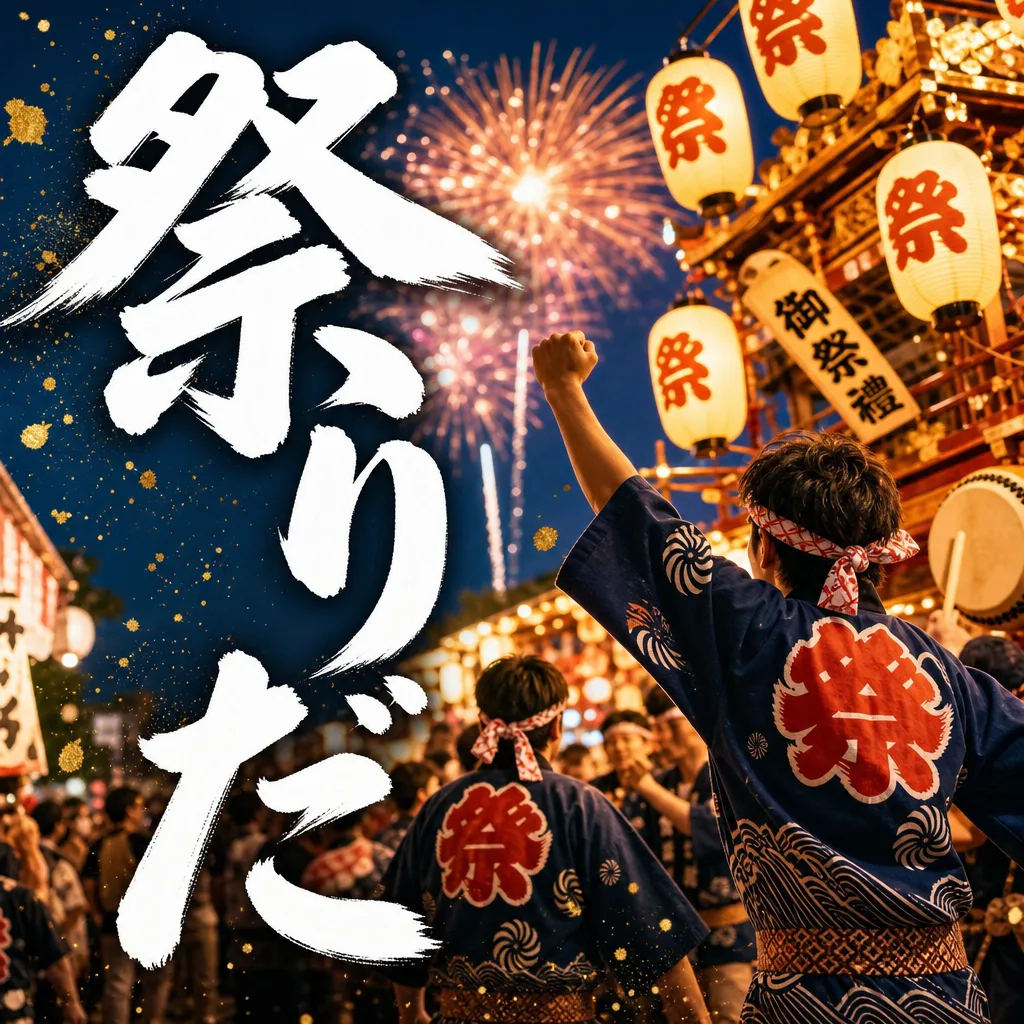 祭りだ