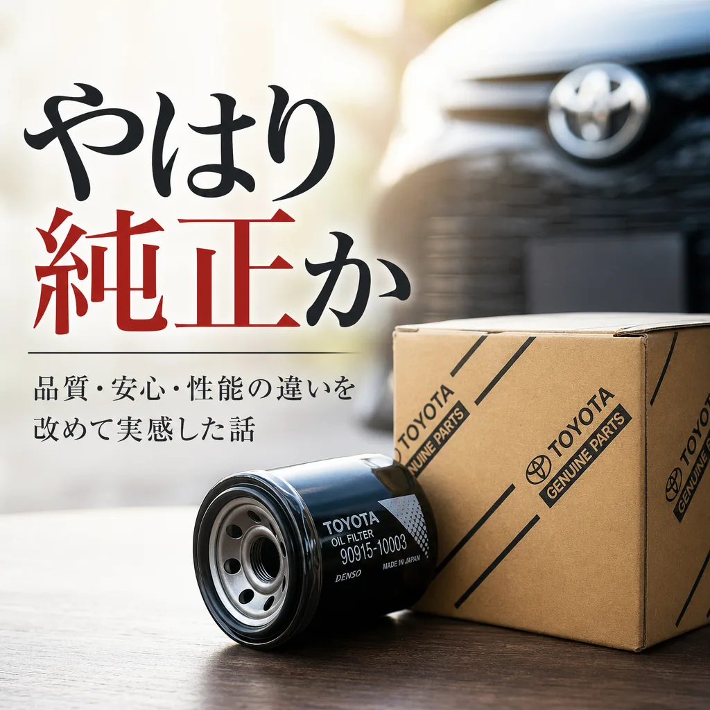 やはり純正か