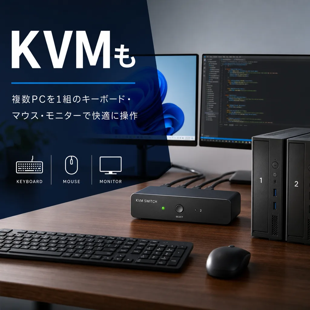 KVMも