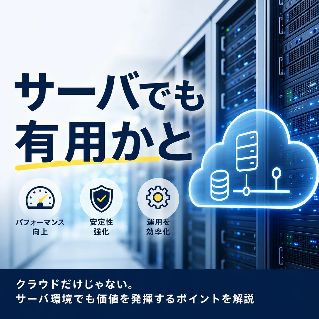 サーバでも有用かと