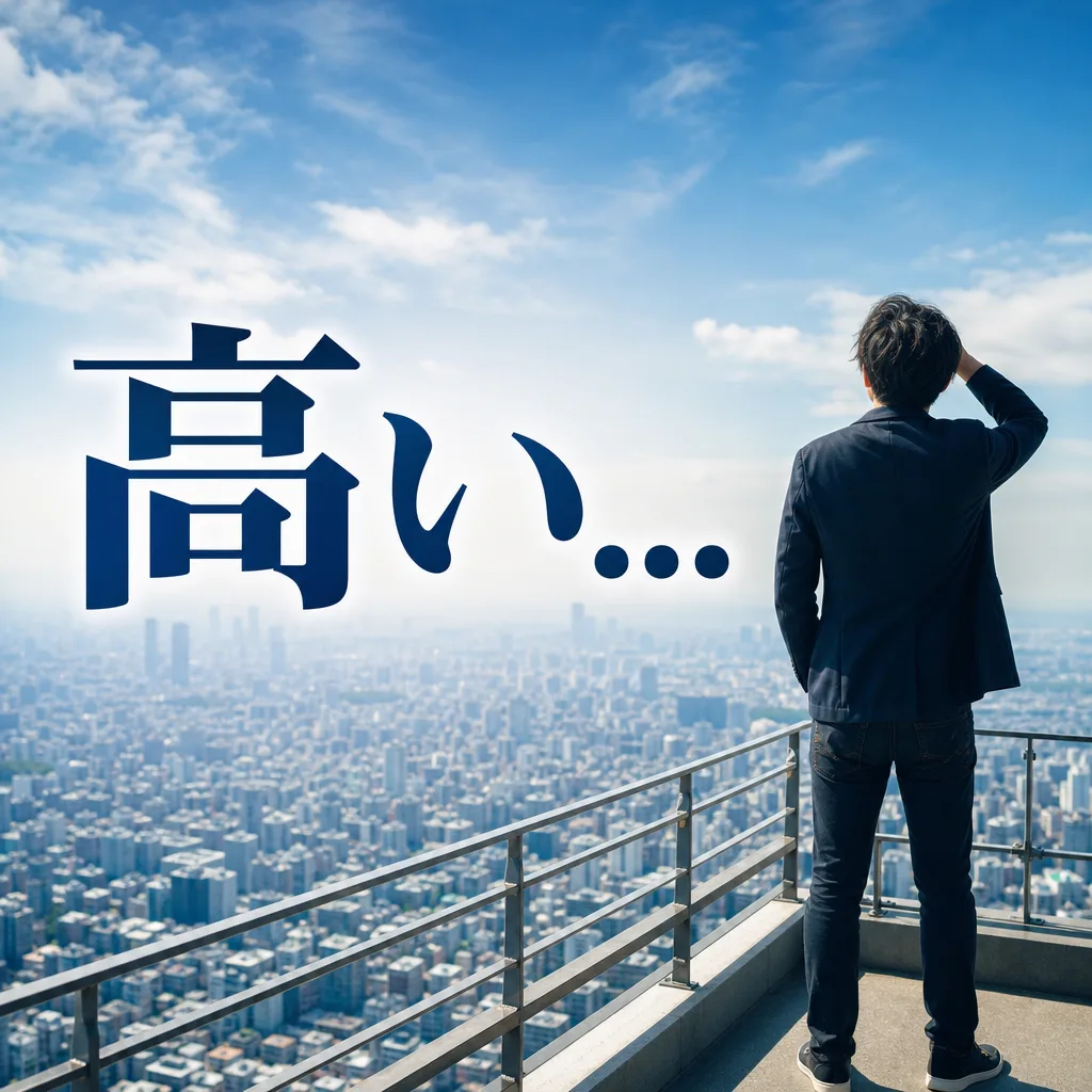 高い...