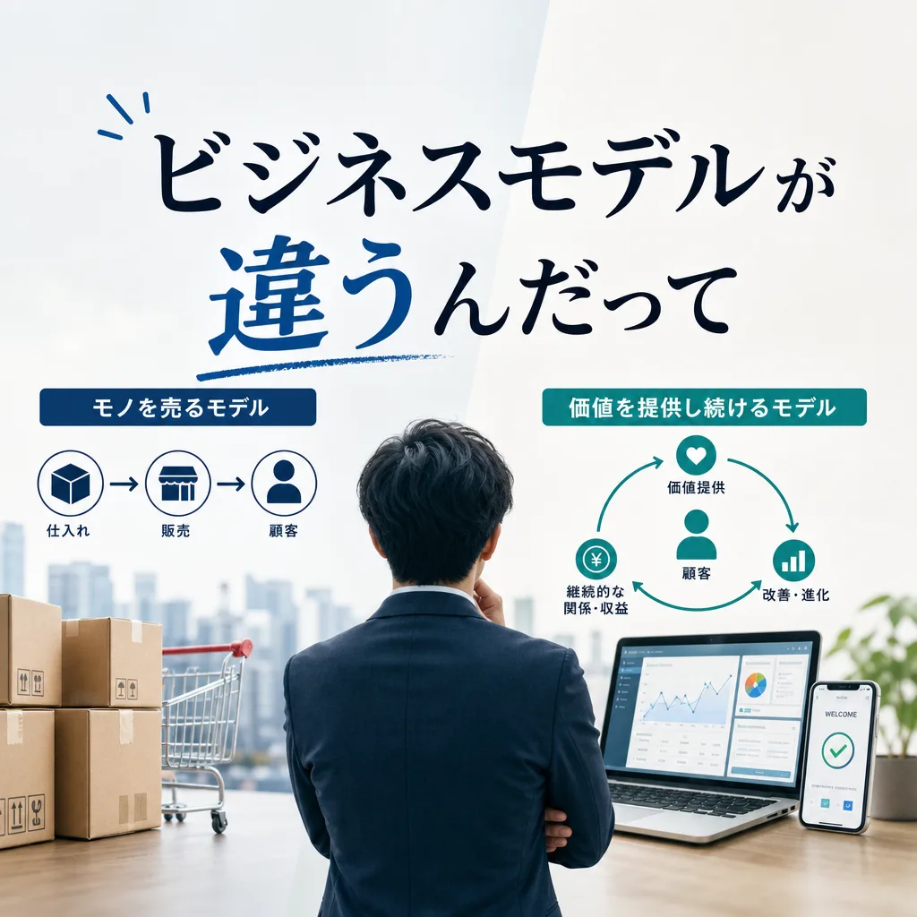 ビジネスモデルが違うんだって