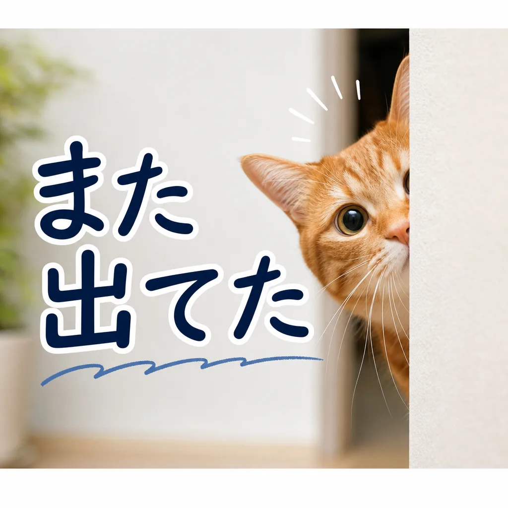また出てた
