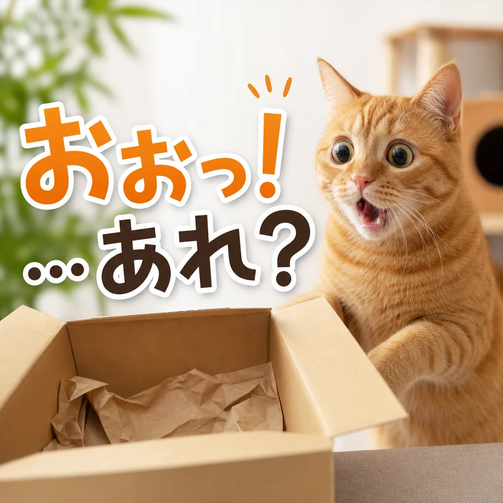 おおっ！...あれ？