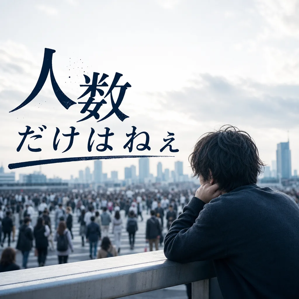 人数だけはねぇ