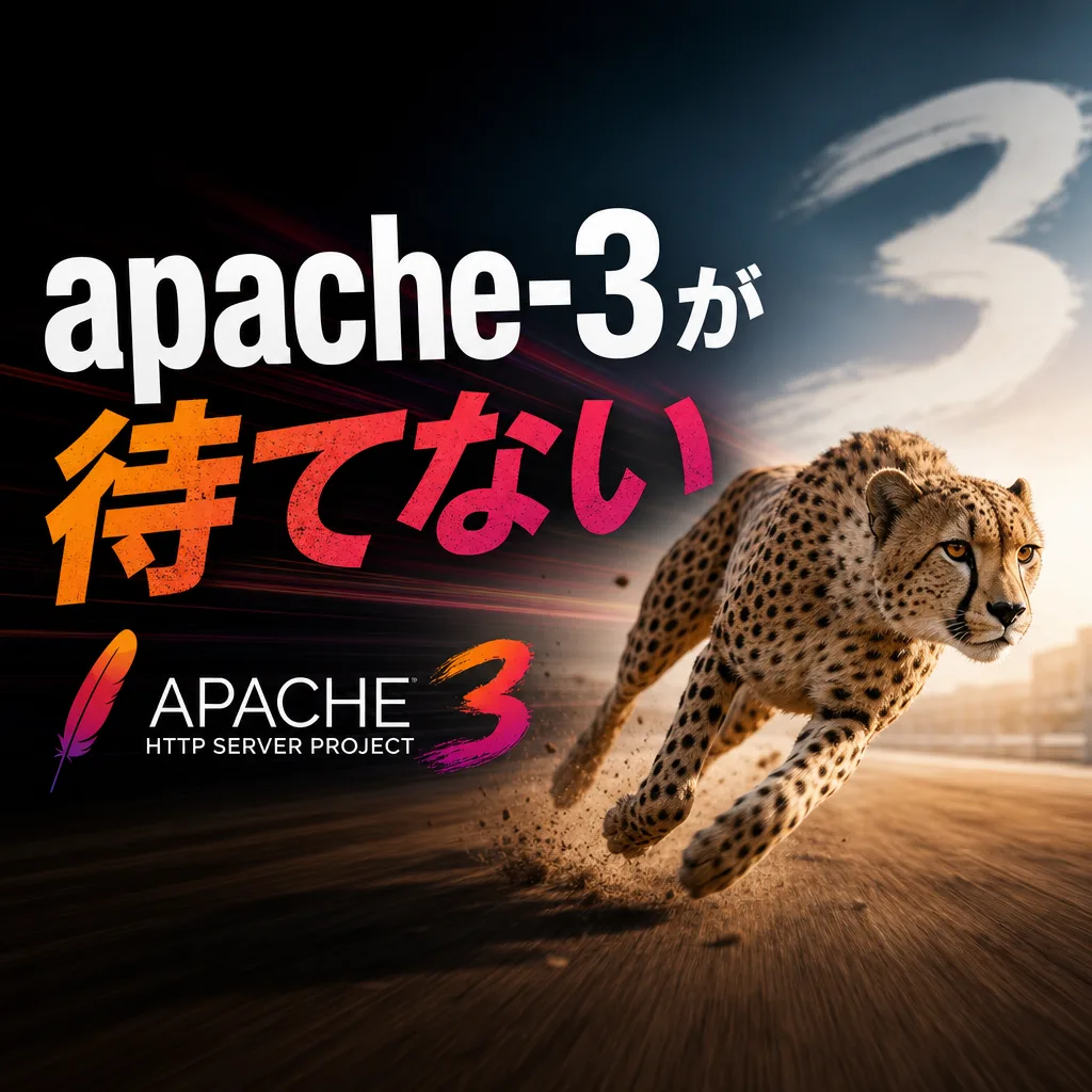 apache-3が待てない