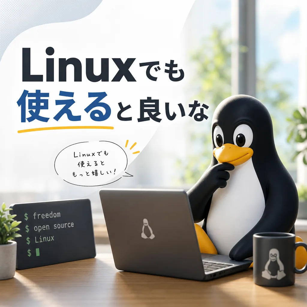 Linuxでも使えると良いな