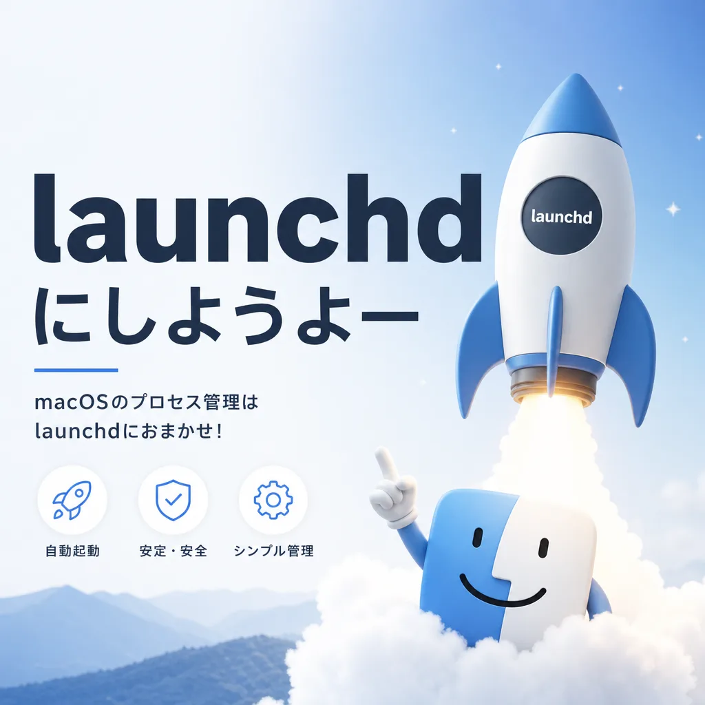 launchdにしようよー