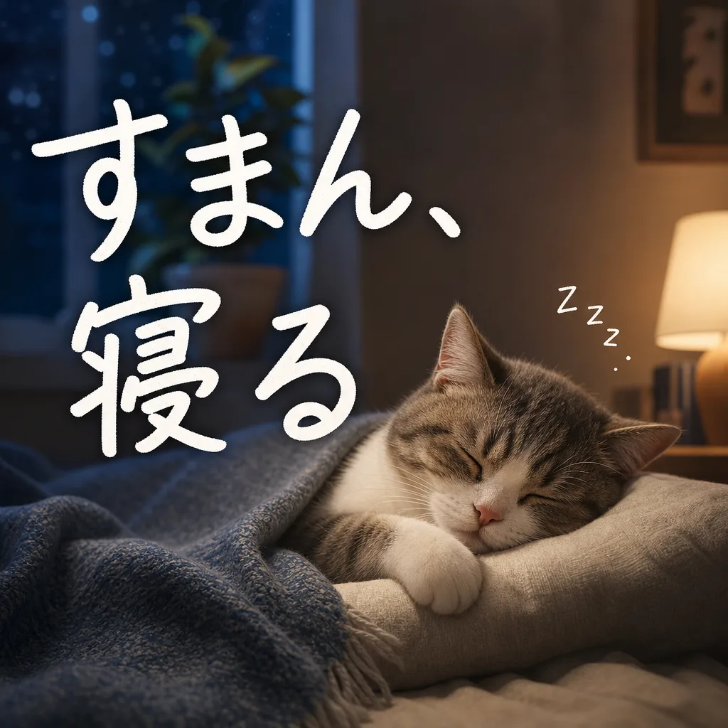 すまん、寝る