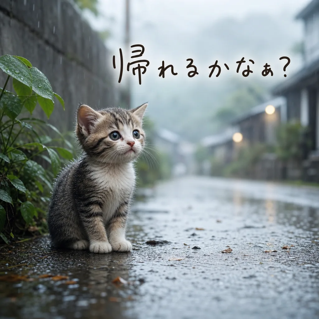 帰れるかなぁ?