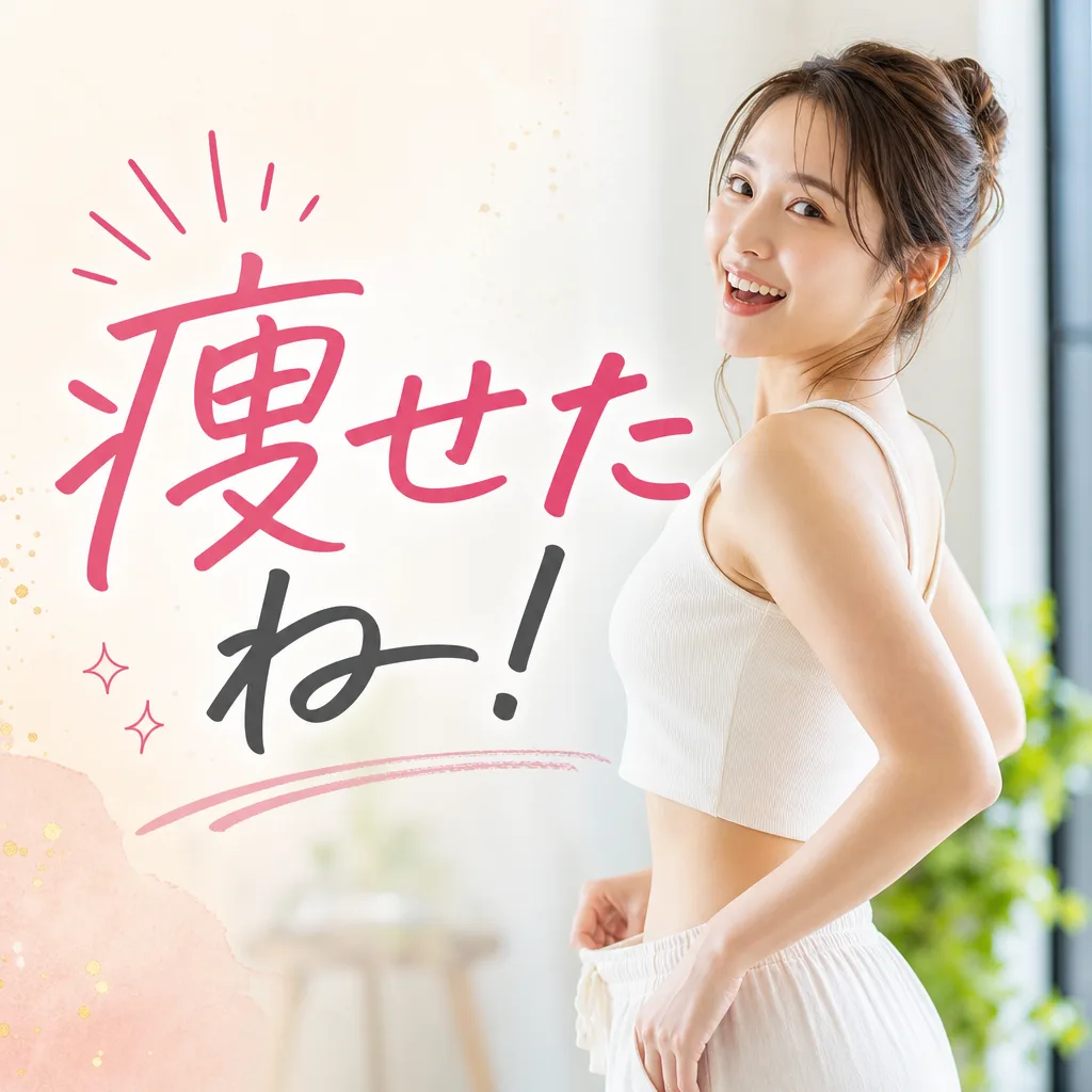 痩せたね！