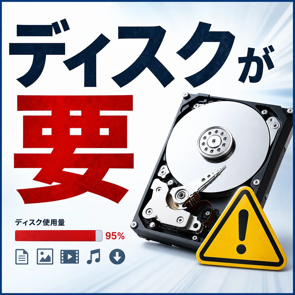 ディスクが要