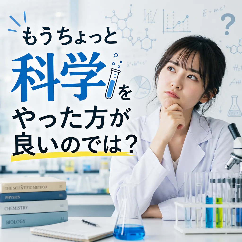もうちょっと科学をやった方が良いのでは？